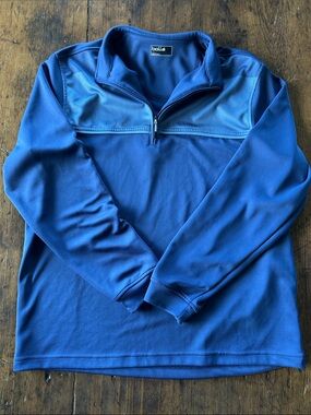 bolle Blue Quarter-Zip Pullover